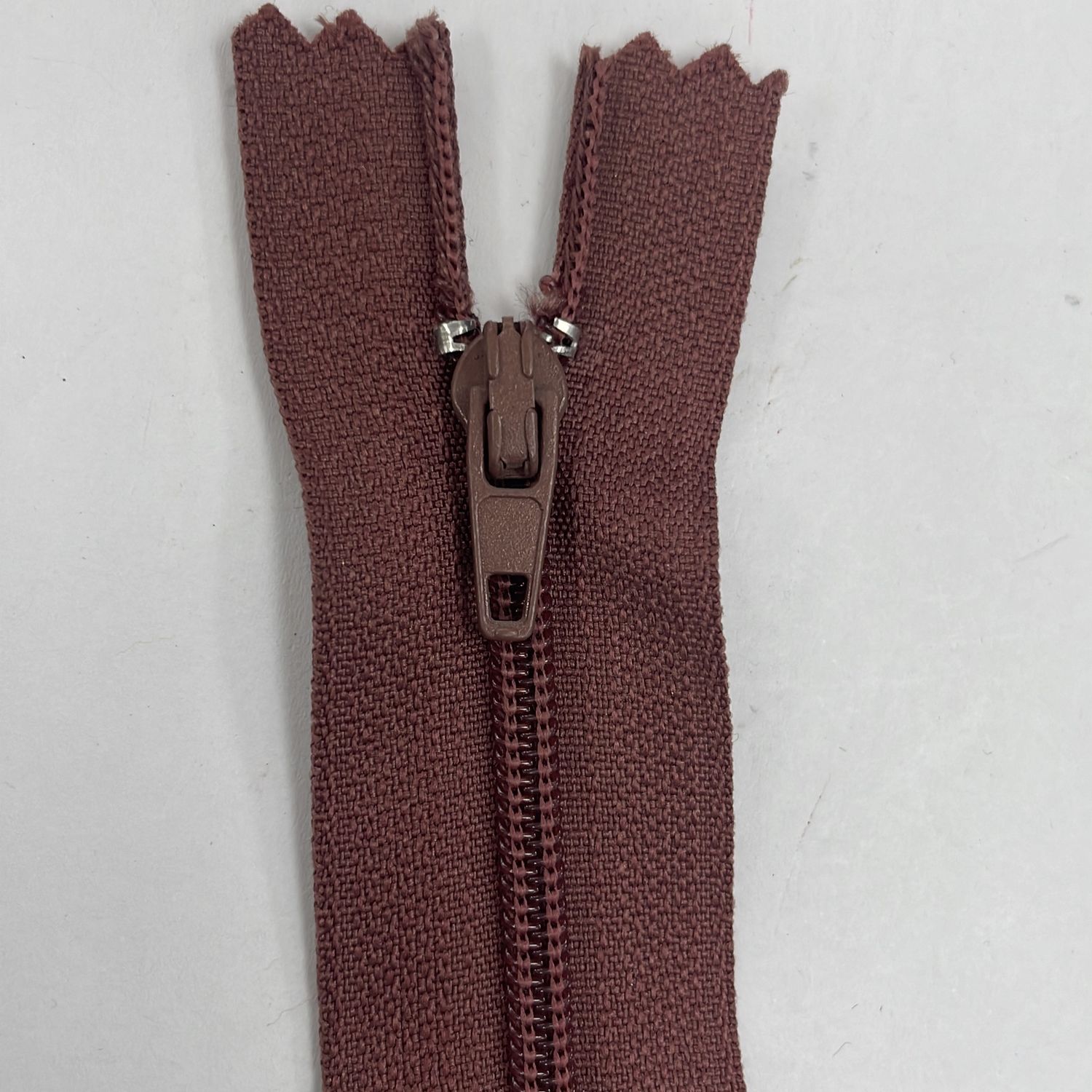 [ ZD-EN-855-20 ] Zip dress 20cm Tan Brown per Each