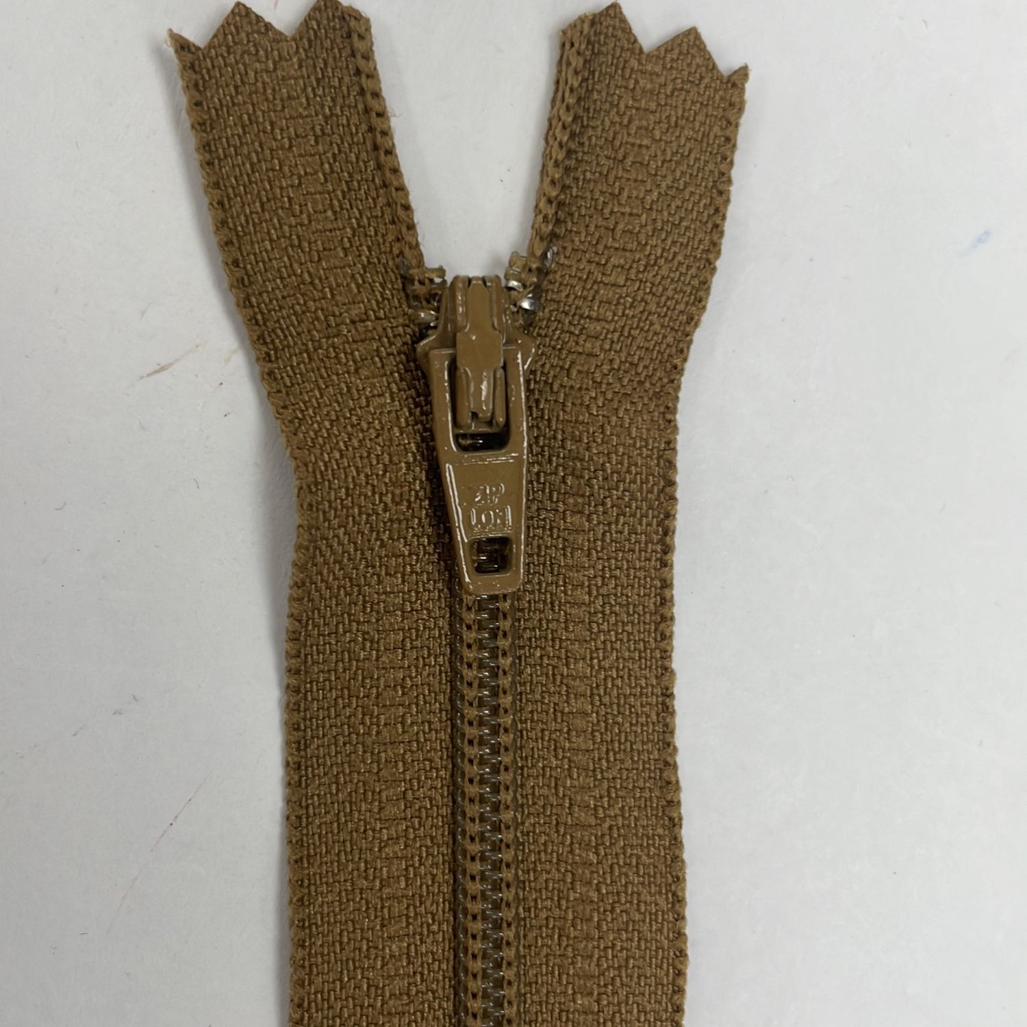 [ ZD-YKK-858-35 ] Zip dress 35cm - Light brown per Each