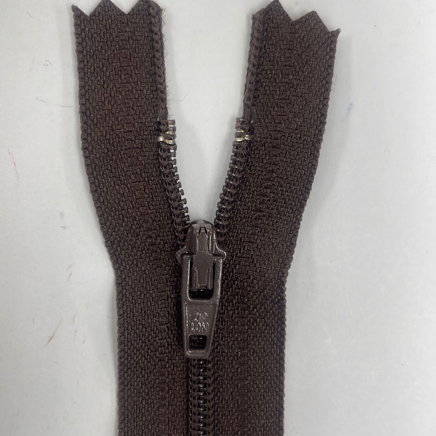 [ ZD-YKK-570-35 ] Zip dress 35cm Brown per Each