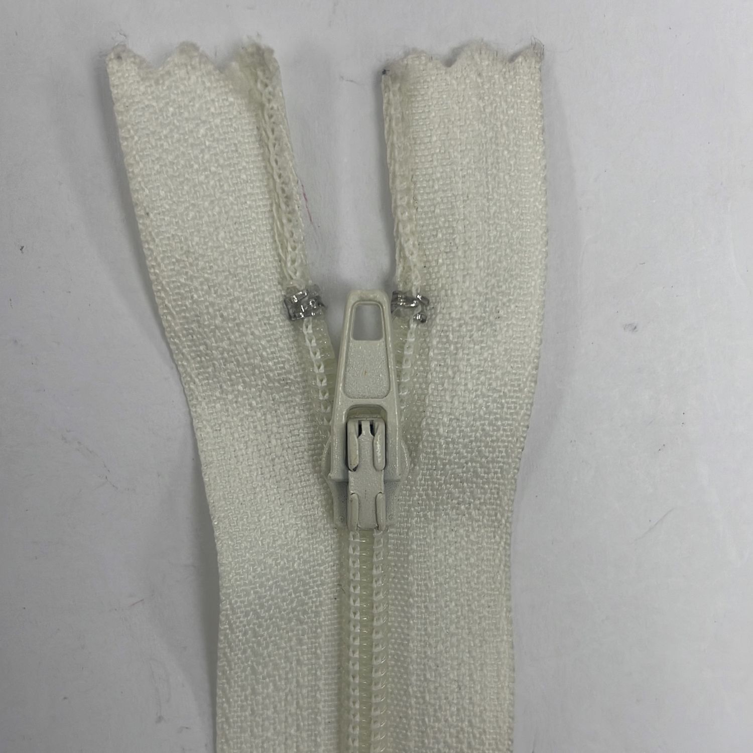 [ ZD-YKK-502-35 ] Zip dress 35cm - Cream per Meter