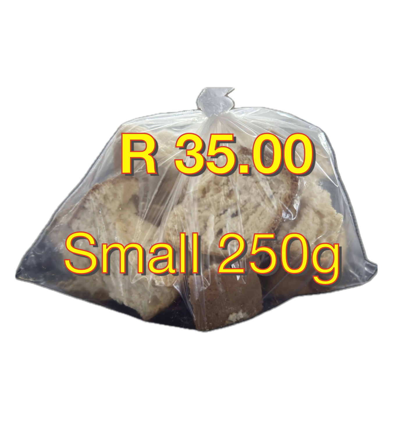 Buttermilk Rusks with Sourdough Starter (Small 250g) Contains: Sugar, Gluten, Wheat Flour, Nuts, Milk, Eggs, Butter, Salt. No Preservatives. Proceeds go to Staff Bakes.