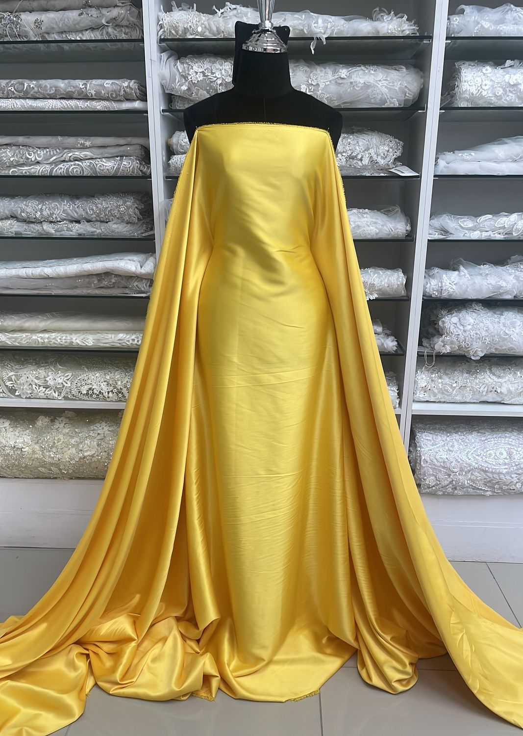 Satin Milano-per m-150-F21-Yellow