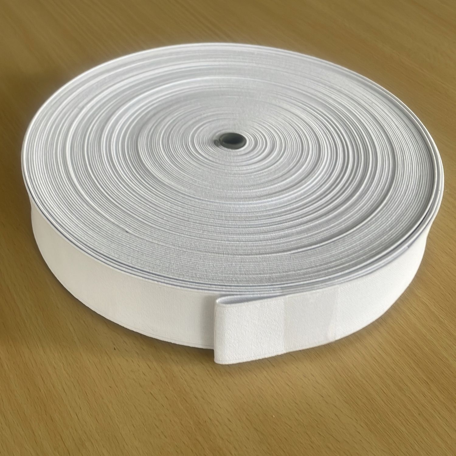 [ 15491 ] Elastic 4cm/4cm/5g/WHITE per Meter