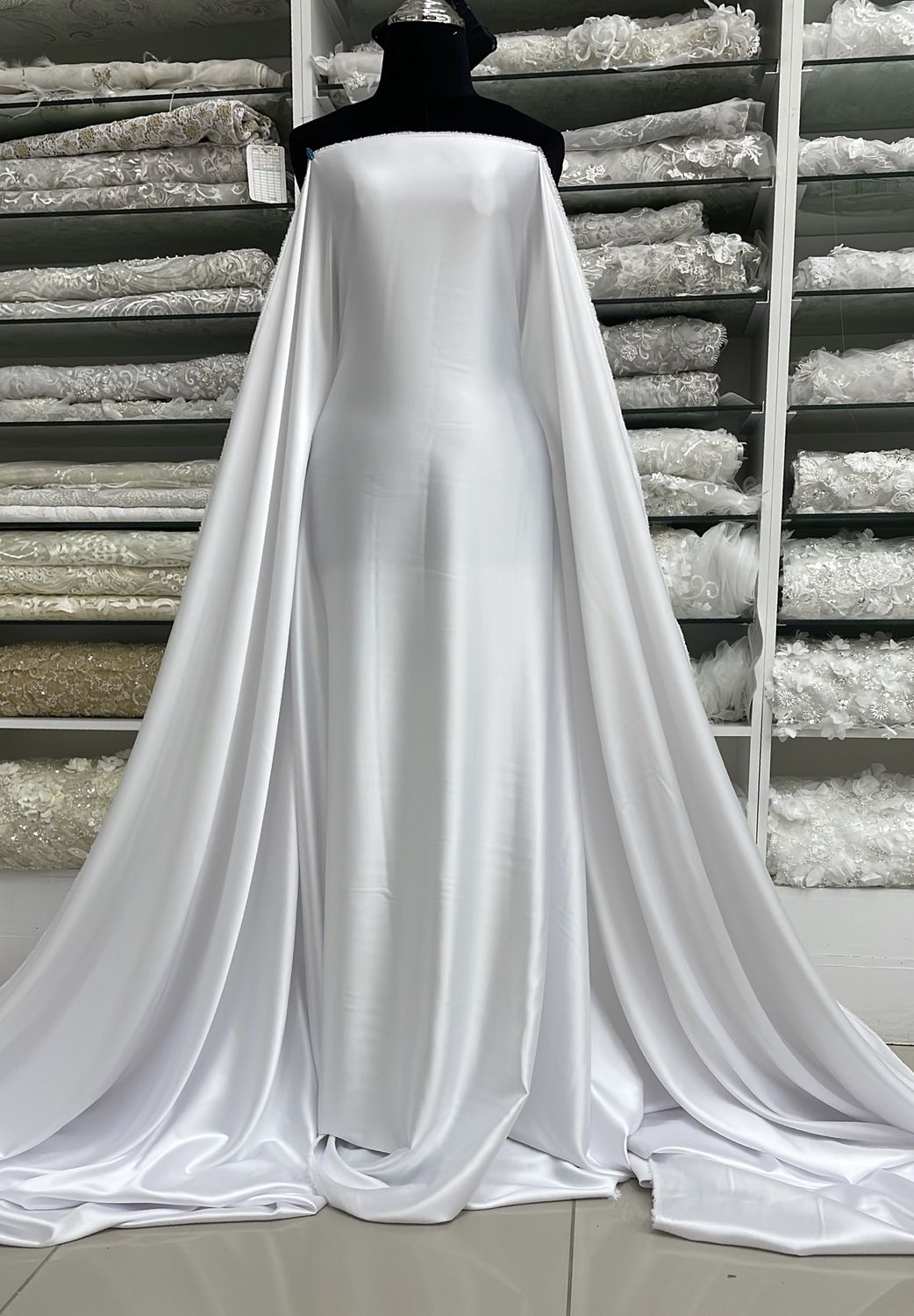 SPANISH SATIN-(per m)-150-14-WHITE