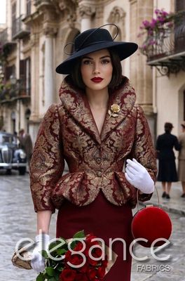 Brocade, Jacquard, Foils &amp; Metallics