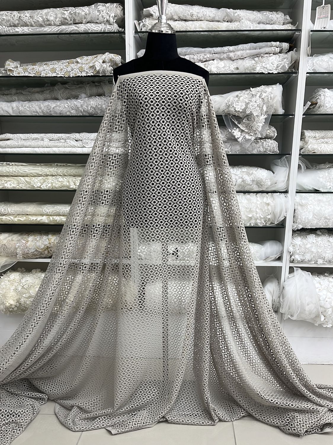 [ 000000374 ] Lace Crochet/150/5g/Stone per Meter