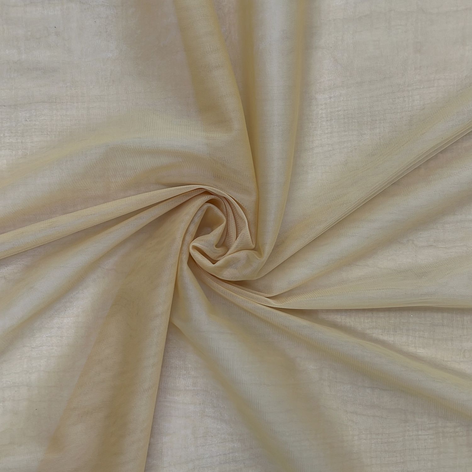 [ 17018 ] Tulle Polyester Hayal/300cm/5g/MUSTARD per Meter