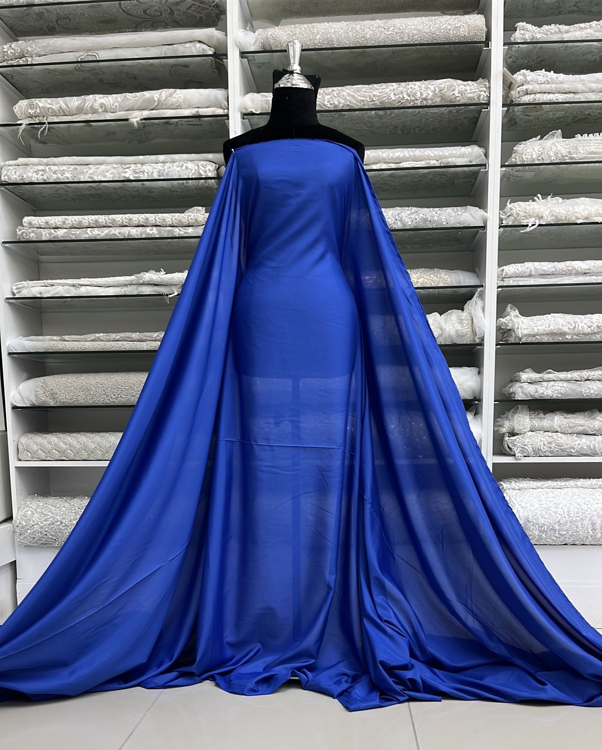 PONGEE LINING-(per m)-150-05-ROYAL BLUE