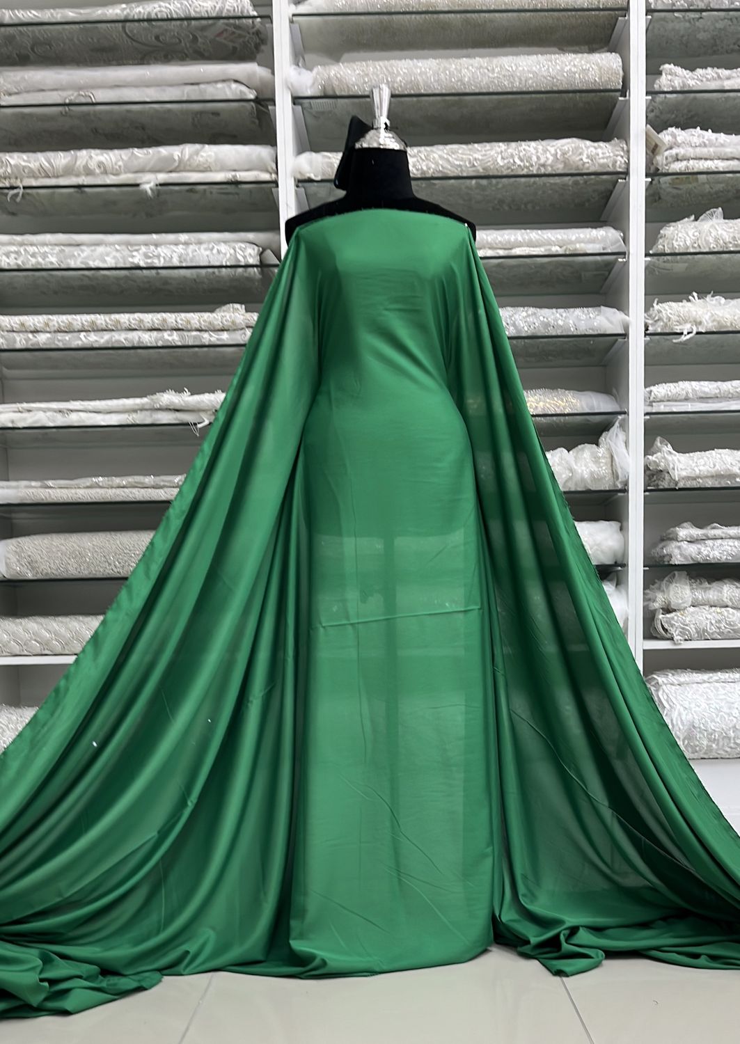 PONGEE LINING-(per m)-150-11-GREEN