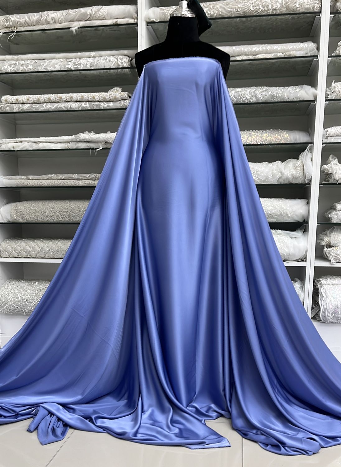 ARMANI SATIN-(per m)-150-14-PERIWINKLE