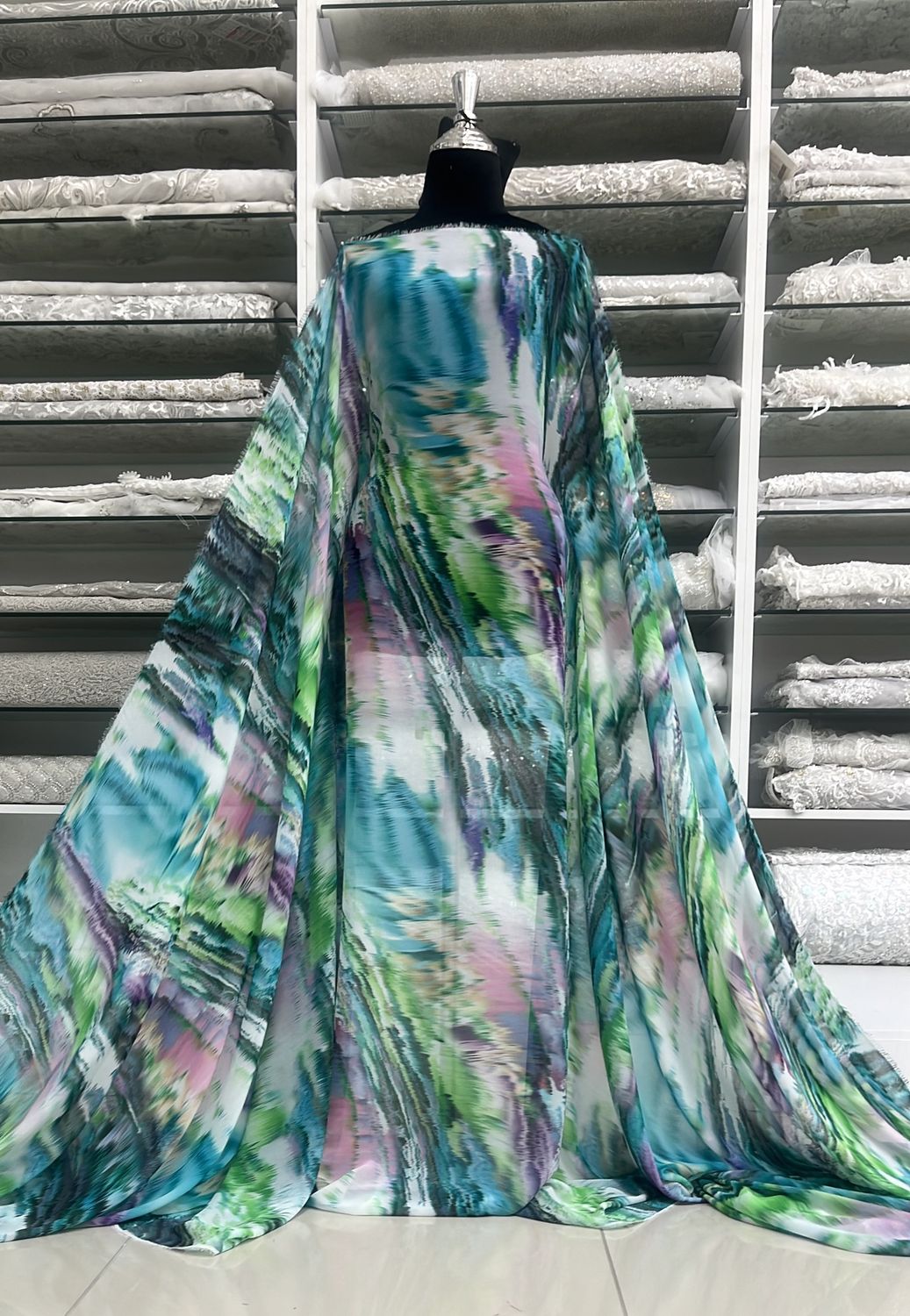 PEACH CHIFFON INKJET-(per m)-150-02-GREEN