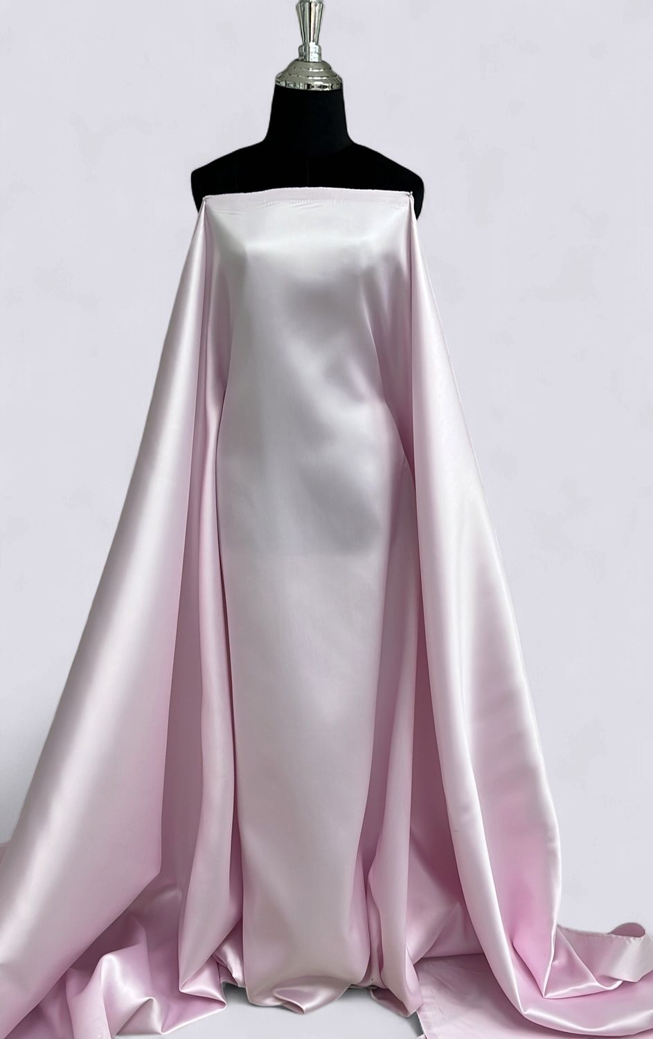 Dress Fabric SATIN MIKADO Heavy Evening Gown-per m-150-14-PINK