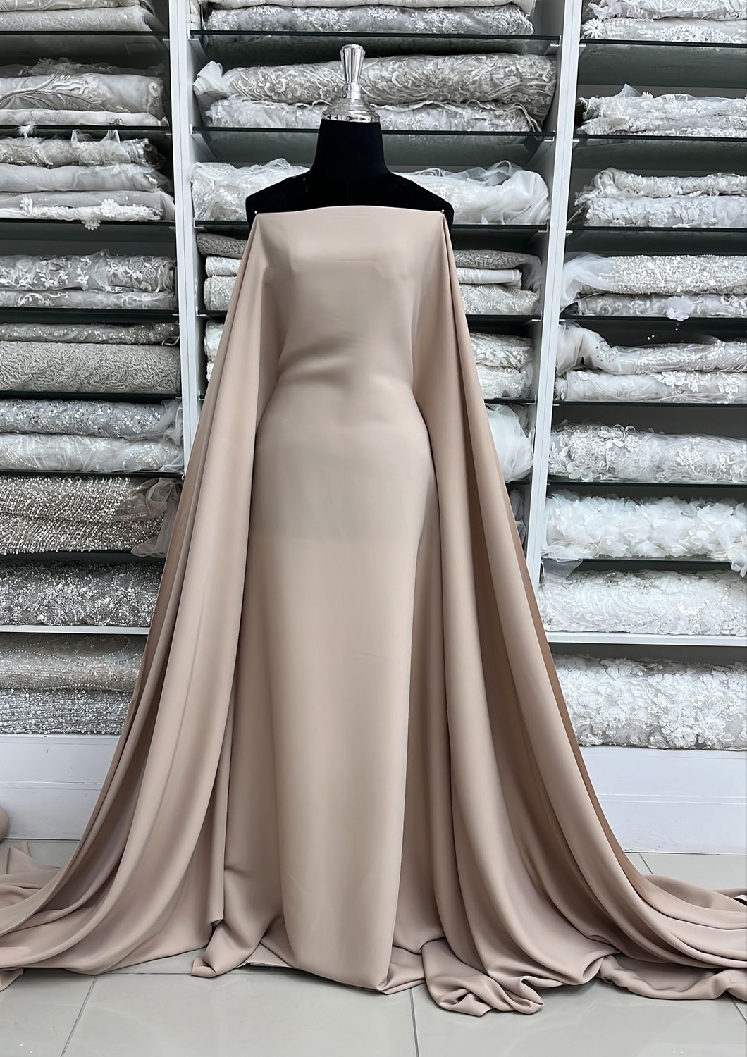 BARBINA CREPE-(per m)-150-08-MINK