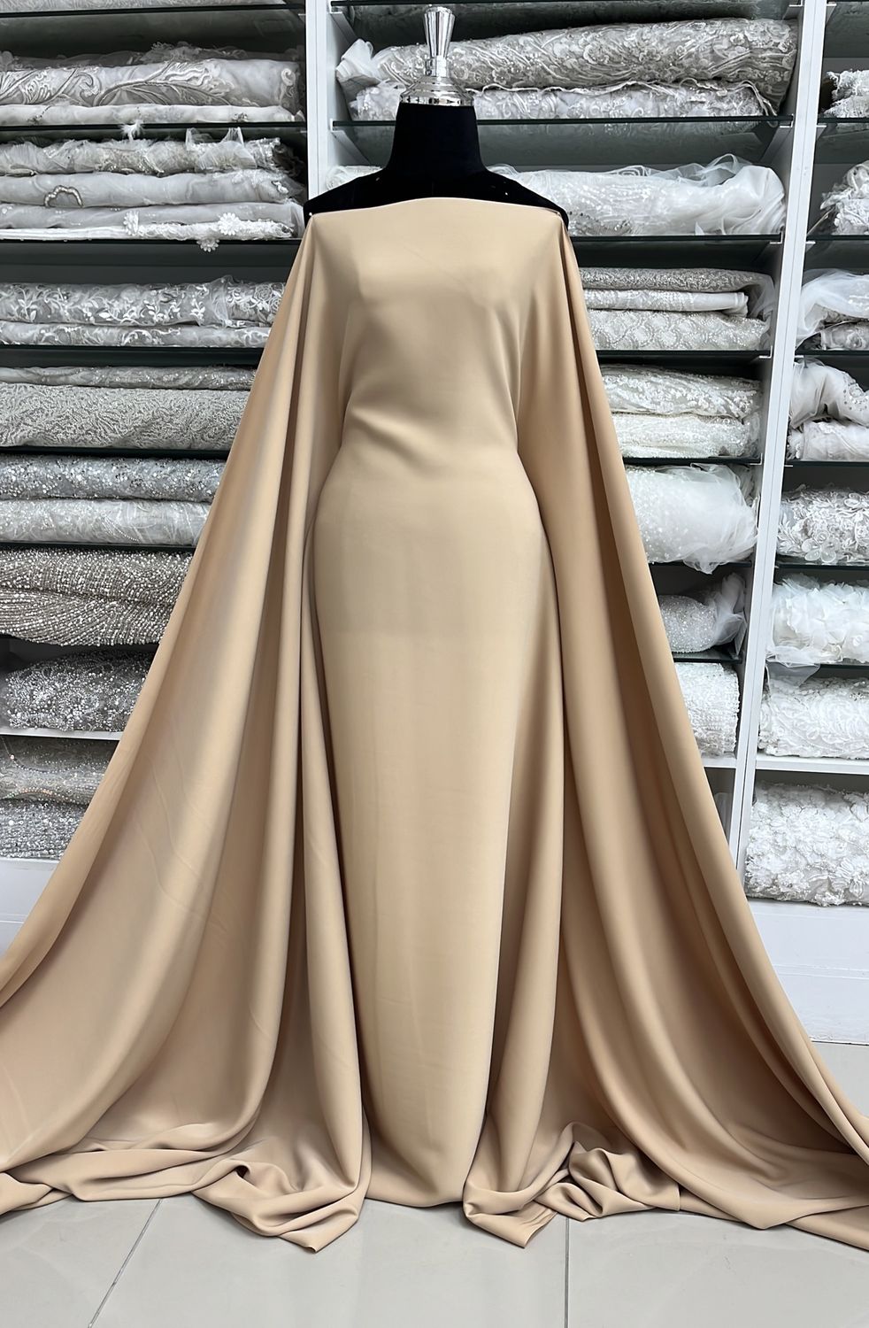 BARBINA CREPE-(per m)-150-07-GOLD