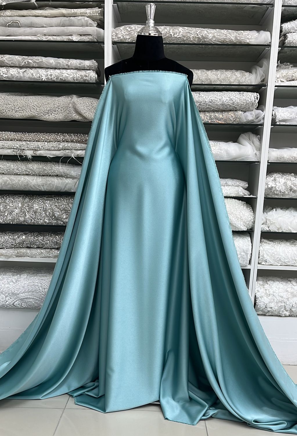 Crispy Crepe-per m-150-33-LIGHT AQUA