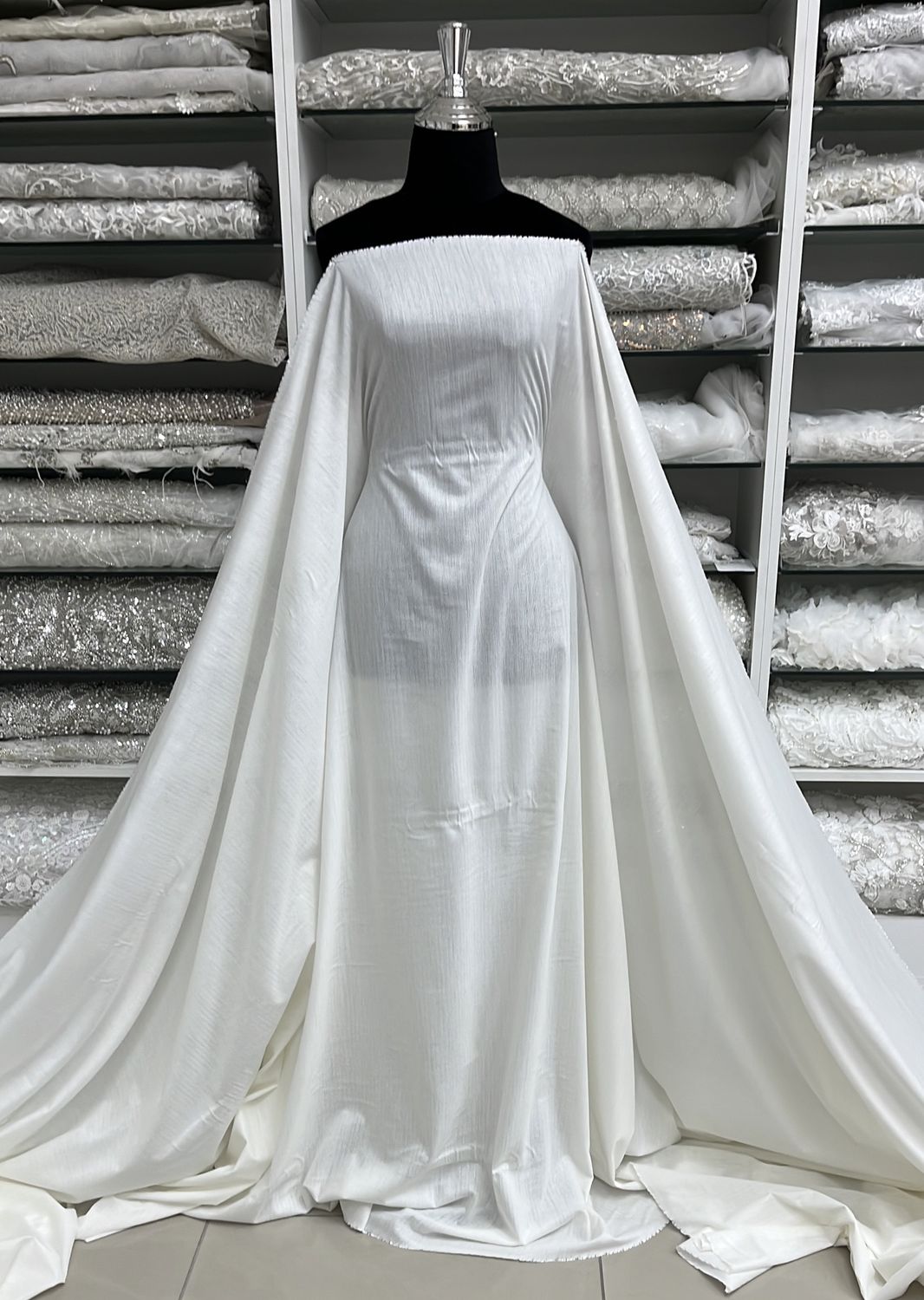 FUSING: COAT FRENCH CANVAS WHITE 150CM-per m-150-1-WHITE