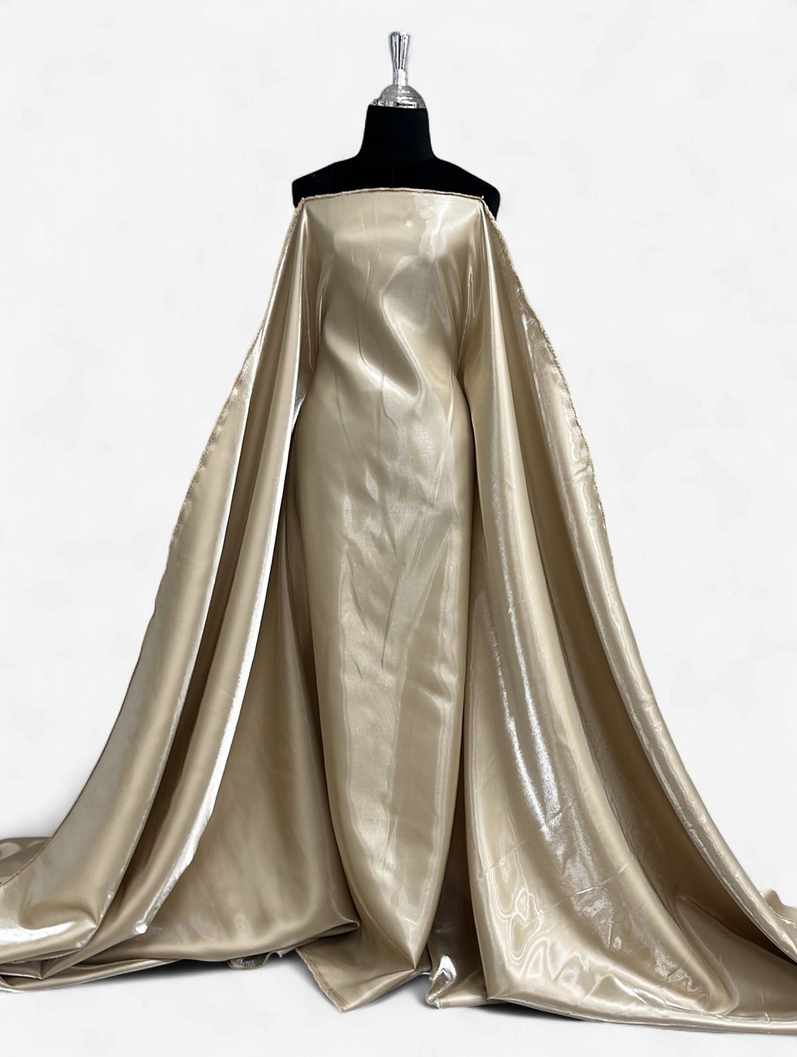 Shimmer Satin Luxurious Mercado-(per m)-150-04-Golden