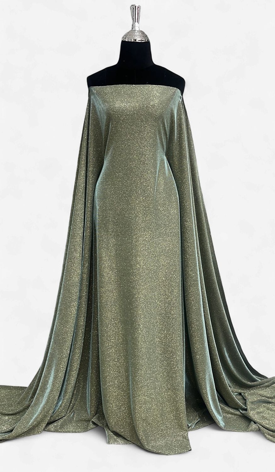 Moonligth Glitter Tulle-(per m)-150-01-Aqua Gold