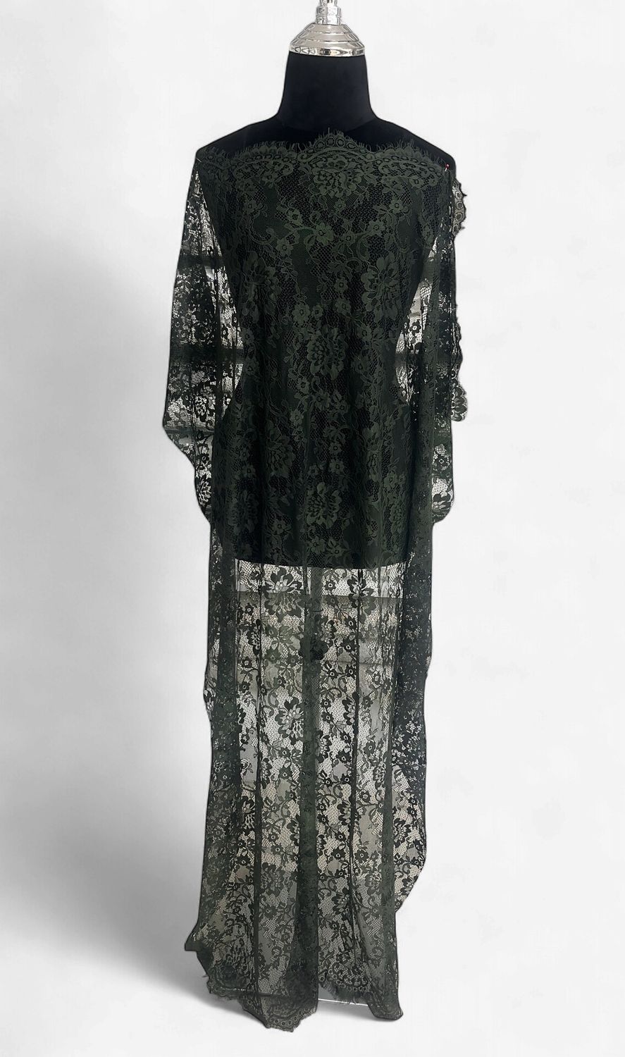 CHANTILLY LACE Evening Gown-per m-150-08G - GREEN