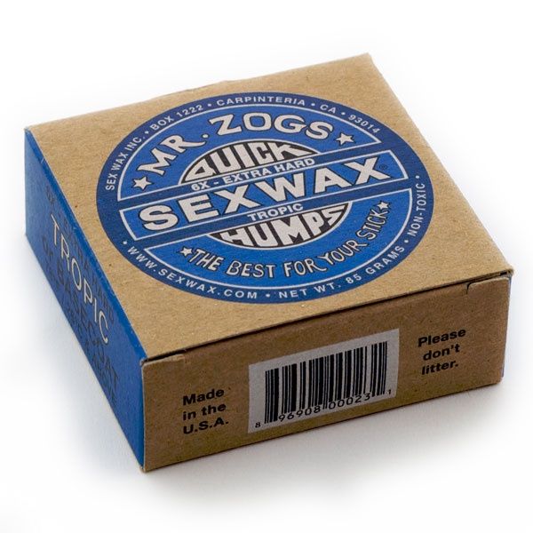 Mr Zogs Sexwax Quick Humps 6x Extra Hard Tropic or Basecoat