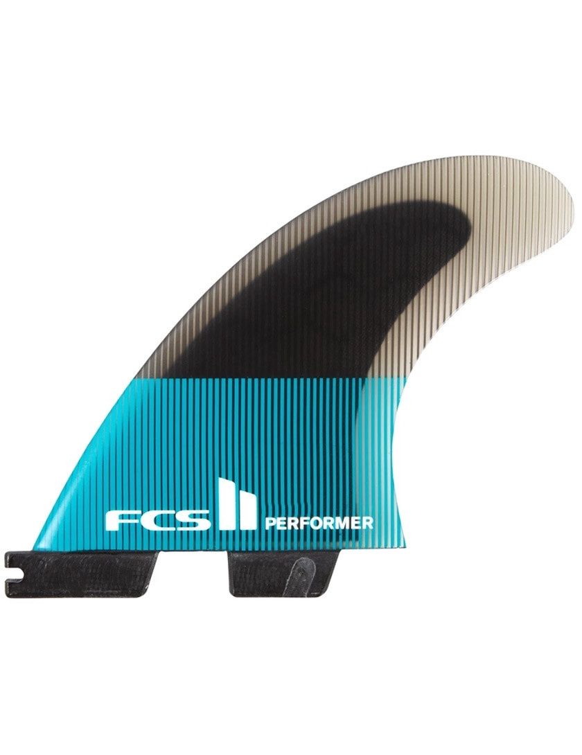 FCS II Performer PC Tri Fins X-Large - Teal/Black