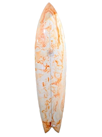 Southcoast Surfboards Custom7&#39;4 Stretch Fish
