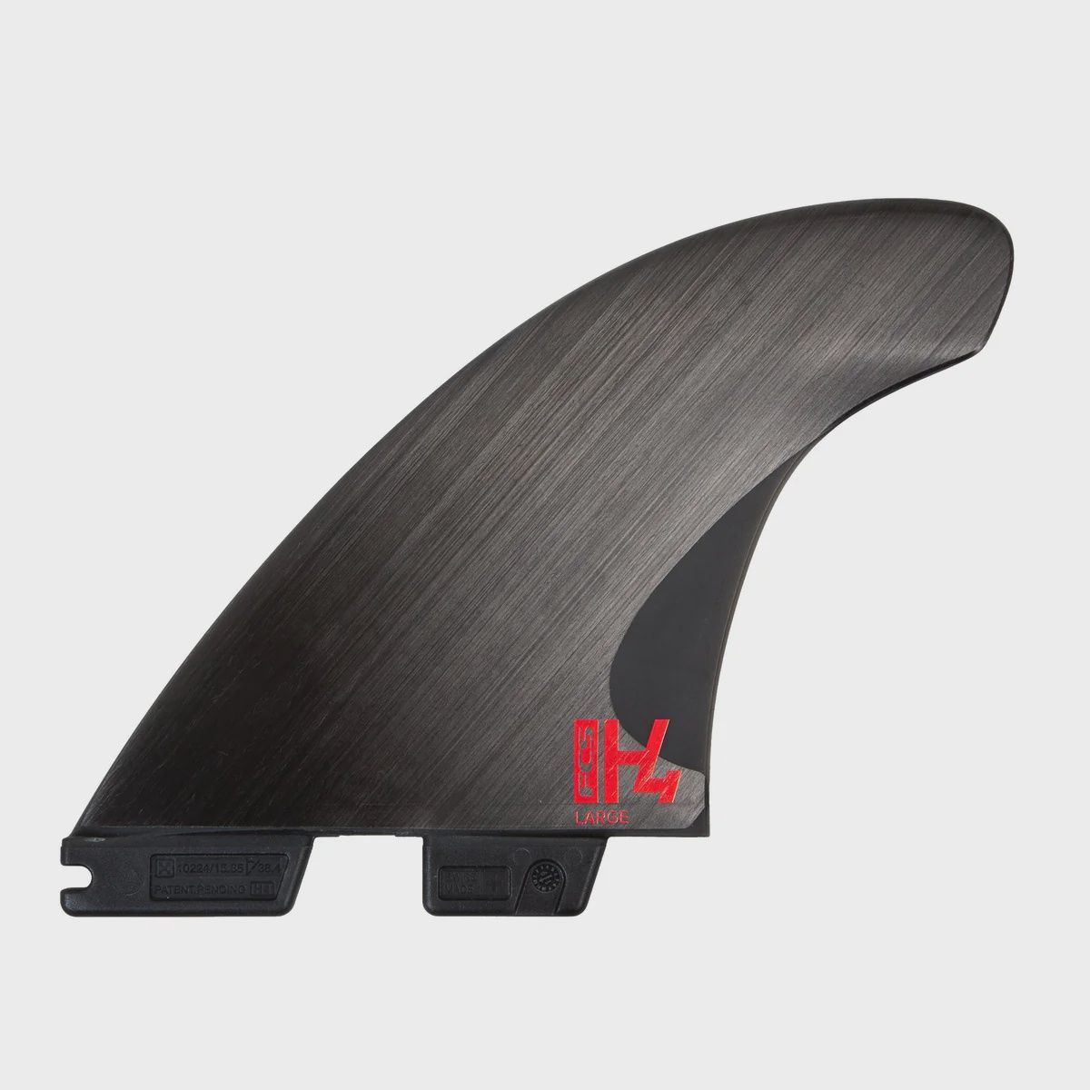FCSII H4 Smoke Large Tri Retail Fins