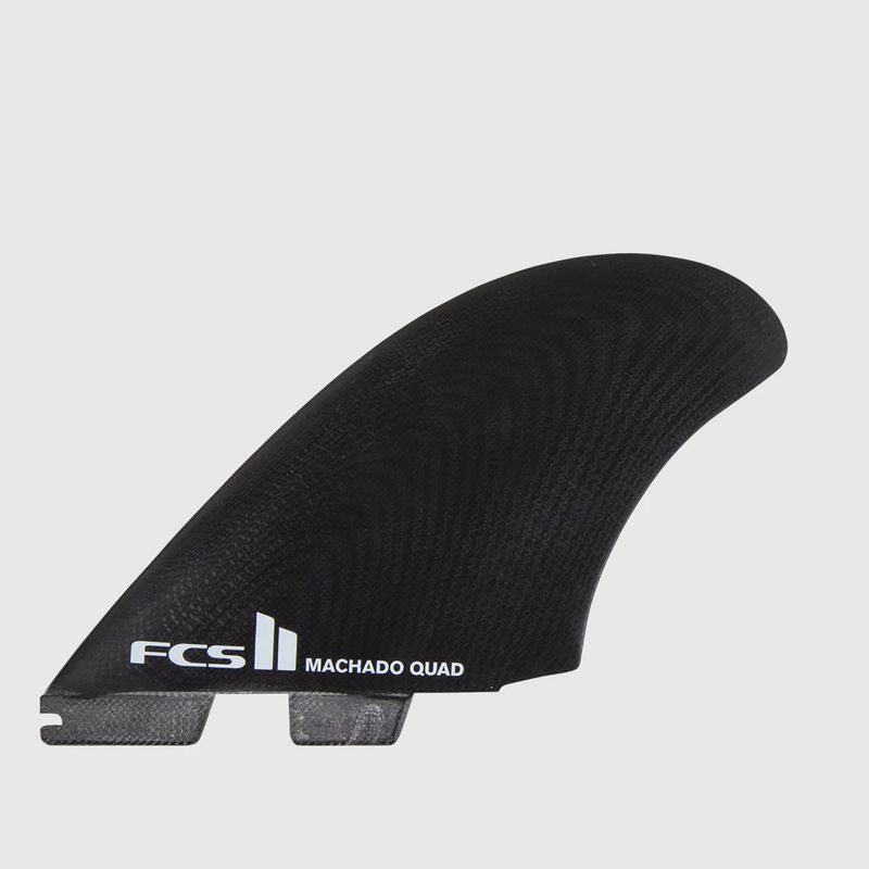 FCS II Rob Machado PG Seaside Quad Fins X Large - Black