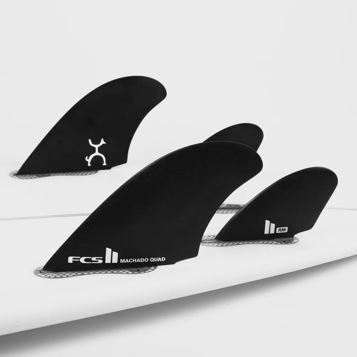 代引き手数料無料 X Fins Quad Seaside PG Machado Rob II FCS Large Black - サーフィン・ボディボード