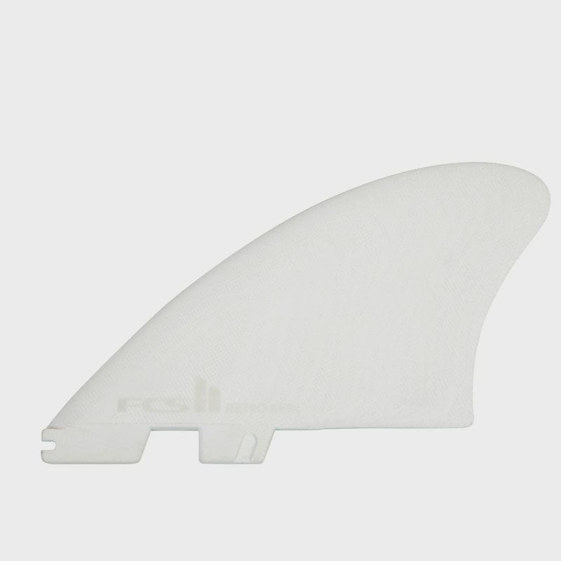 FCS II Retro Keel PG Twin Fins X Large - White