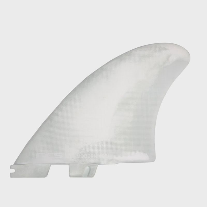 FCS II Modern Keel Twin Fins XL - White