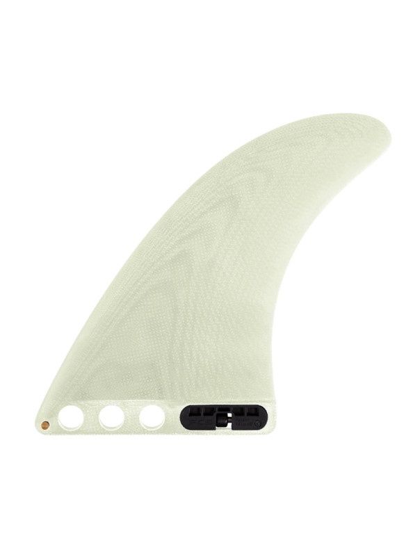 FCS II Single Fin PG 8.0 longboard fin - Clear
