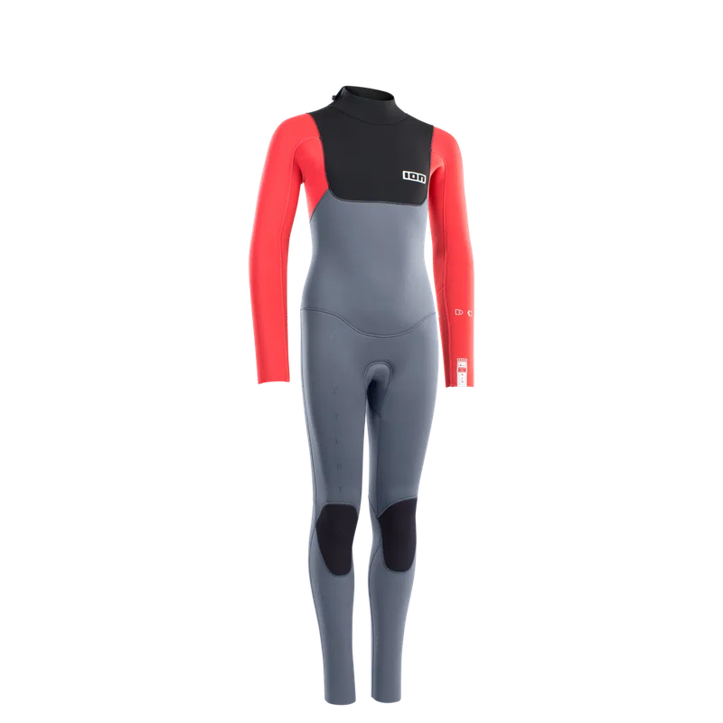ION Wetsuits Capture Junior 4/3 BZ Red/Grey