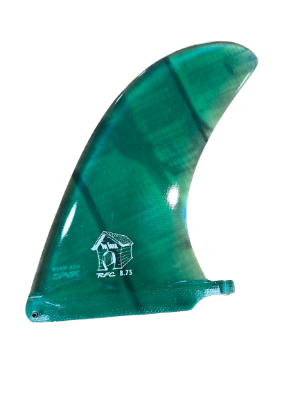 Rainbow Fin Co - Dog House 8.75 Clear Emerald