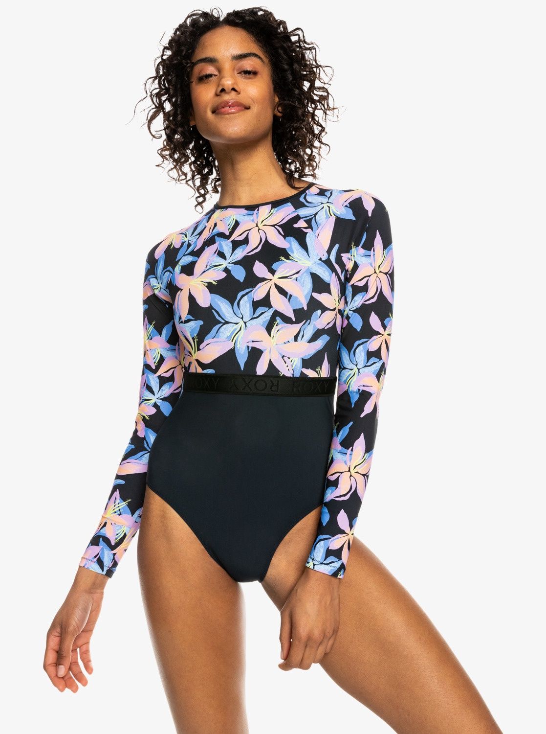 Roxy Active Onesie BZ Anthracite Kiss