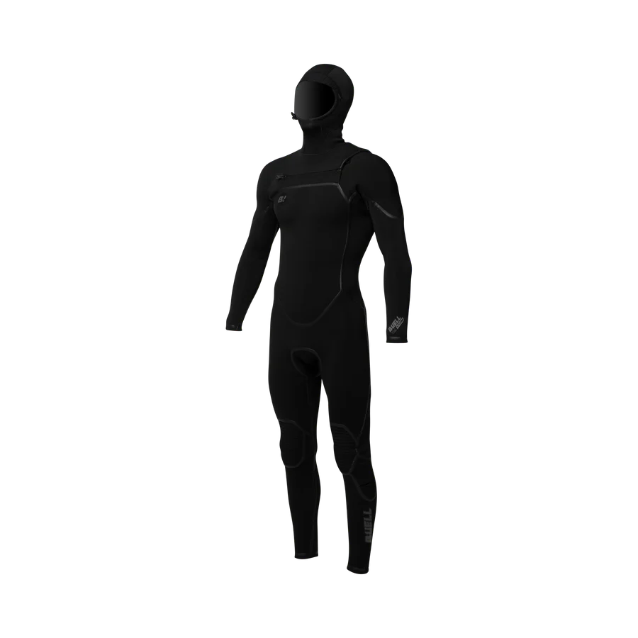 Buell Wetsuits RB2 5/4 Hooded CZ Black