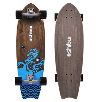 Shibui Surf Swallow Cruiser Skateboard Complete