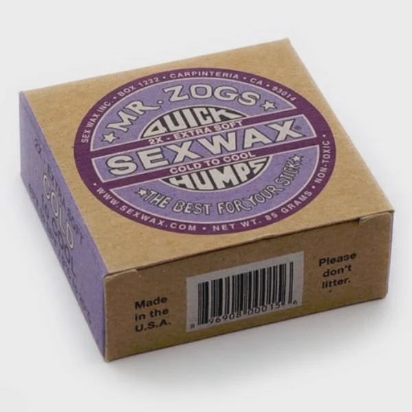 Mr Zogs Sexwax Quick Humps 2x Extra Soft Cold to Cool