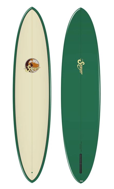 Sawyer Surfboards Midlength 7&#39;9 Khaki/Safari