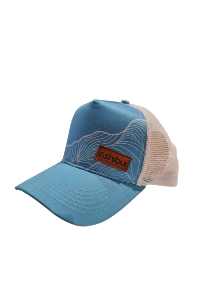 Shibui Surf Truckers Cap Blue/White Wave