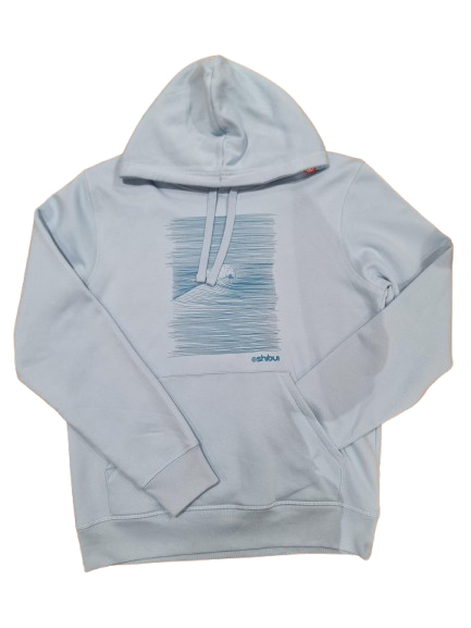Shibui Surf Zen Wave Baby Blue Hoodies