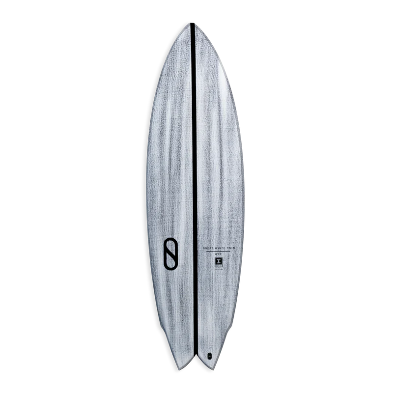 Firewire Surfboards Ibolic Volcanic Great White Twin 5&#39;9&quot; Swallow