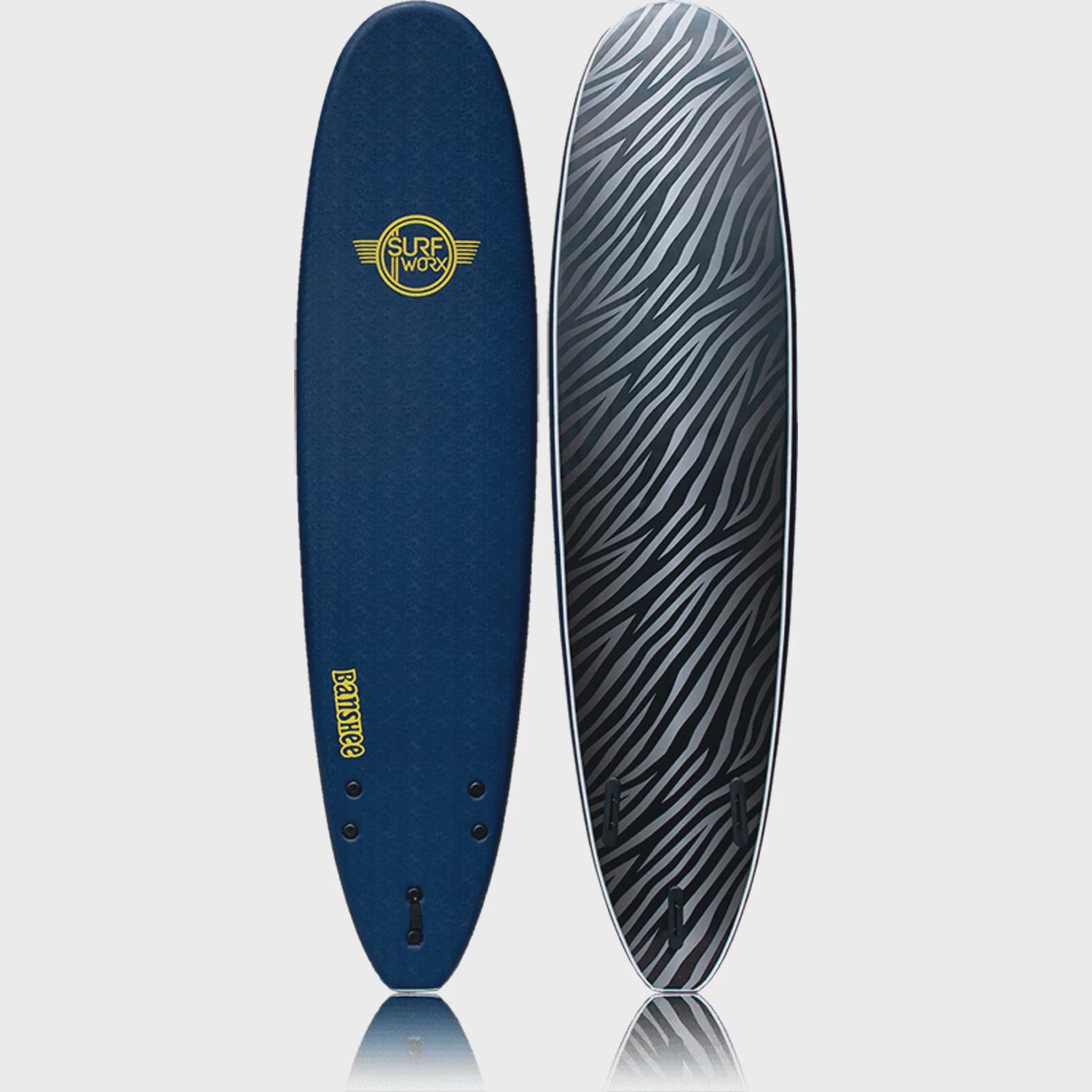 Alder Surfworx Banshee Minimal 7&#39;6 Soft Surfboard