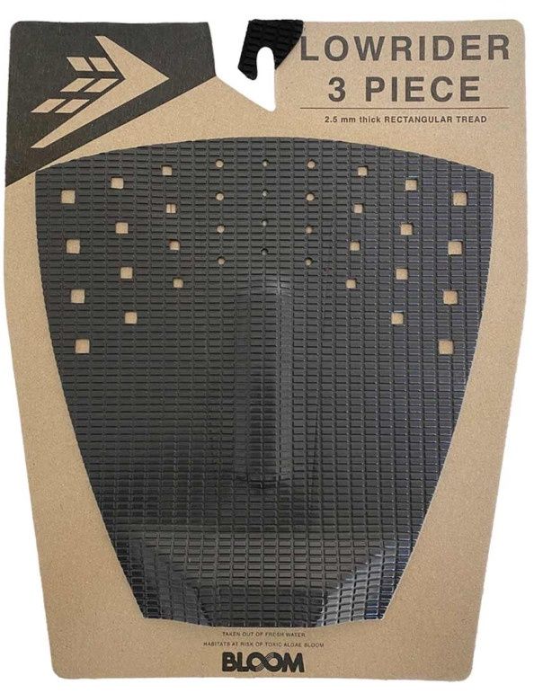 Firewire Lowrider Thin 3pc Black/Charcoal Tail Pad