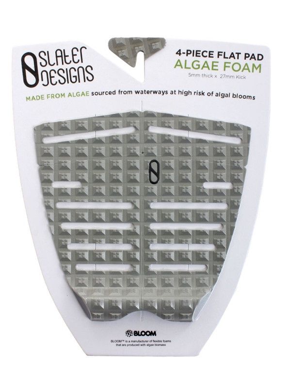 Firewire Slater Designs Flat 4pc Traction Pad Grey/Black”
