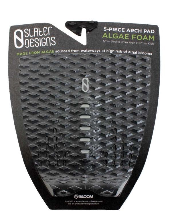 Firewire Slater Designs Arch 5pc Traction Pad Black/Grey