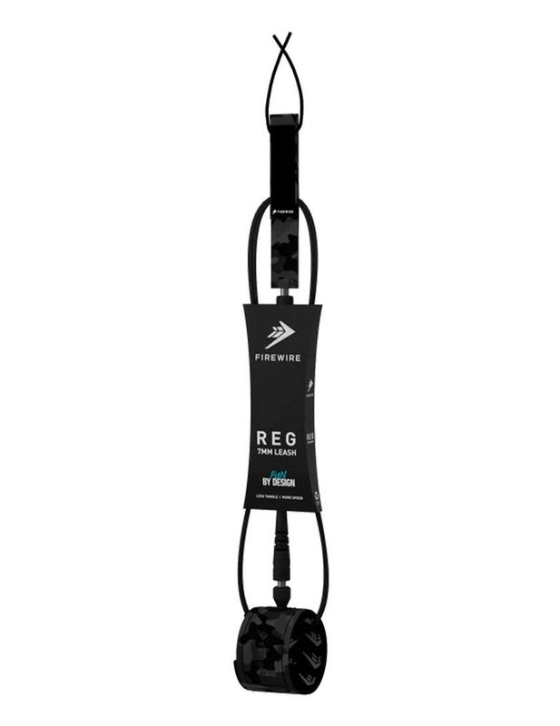 Firewire All Day 7mm 7ft Surfboard Leash Black Camo