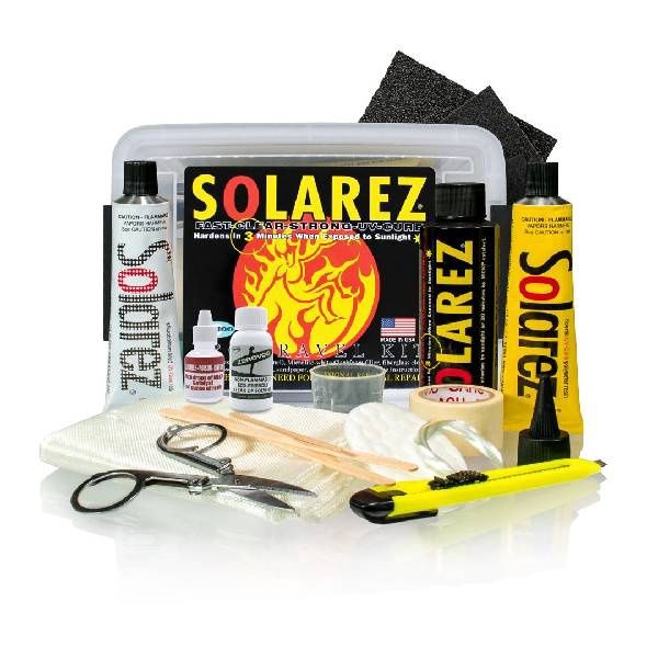 Solarez Pro Travel Polyester Repair kit - New for 2025