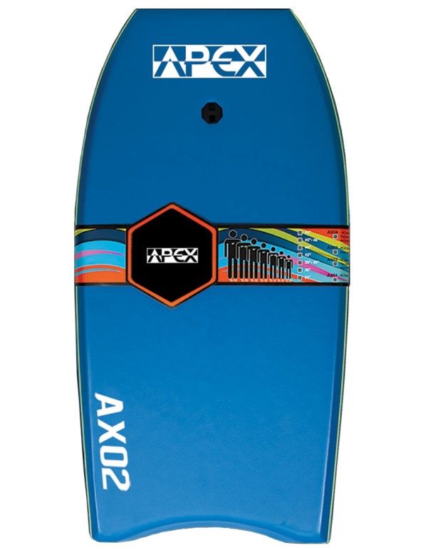Alder Apex Body-Board - AX02 42&quot; Blue/Green