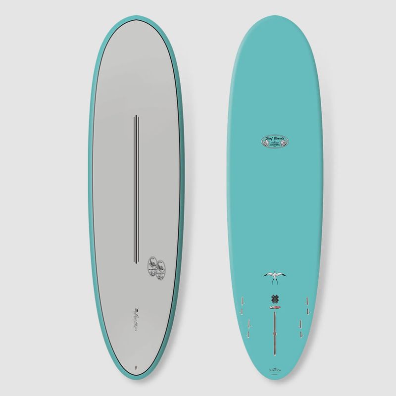DEAL PRICE!!! - Surftech Surfboards Takayama Scorpion II Funboard Light Blue - 6&#39;10&quot; x 22&quot; x 2.8&quot; – 49L - WAS £929